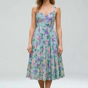 Teresa Marie for House of Haute Floral Dress XL